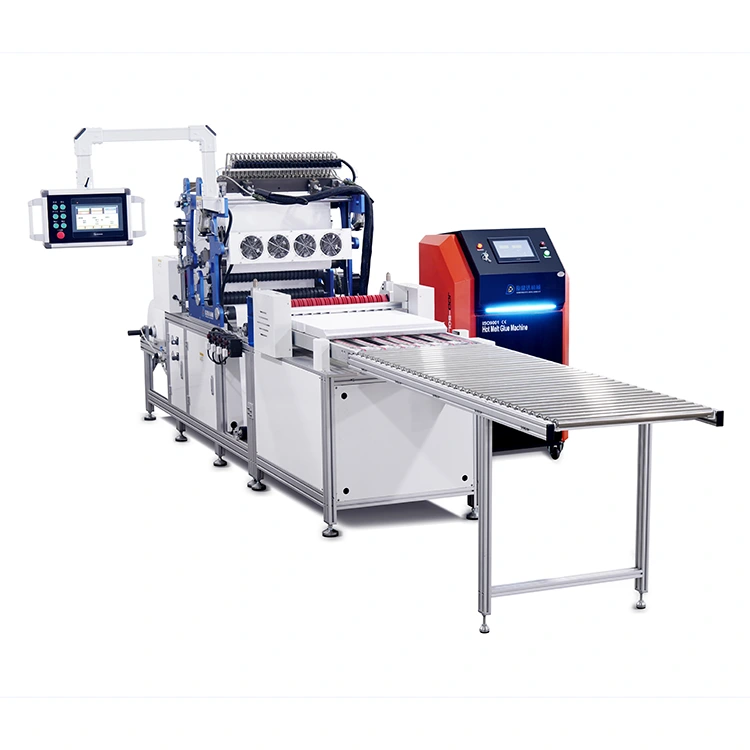 Papierklappmaschine ohne Partition